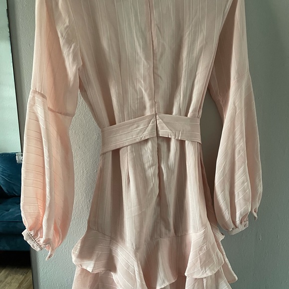 Saints + Secrets pink dress size M - Picture 3 of 4